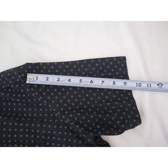 Men's Tommy Hilfiger Classic Fit Button Short Sleeve Shirt Sz XL (MT765) - Picture 9 of 10